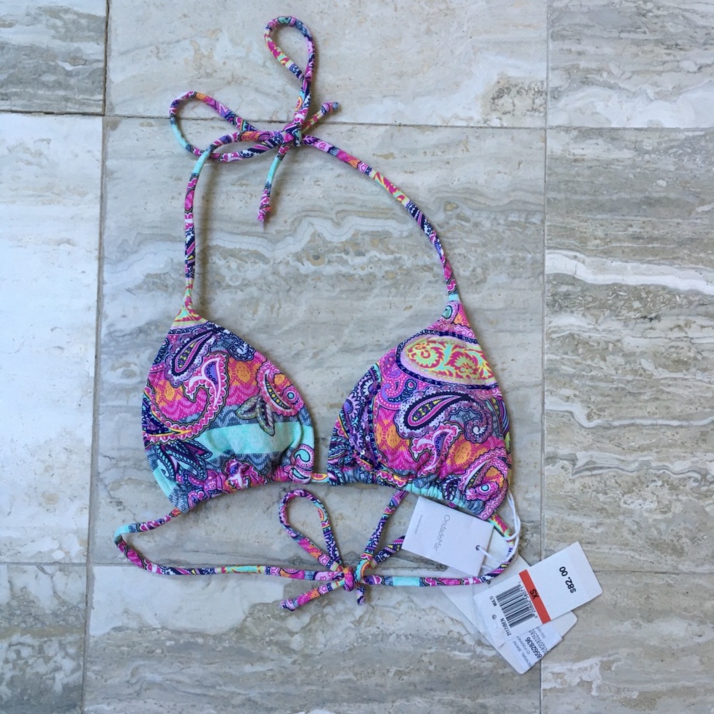 Ondade Mar Sequined Bikini Top